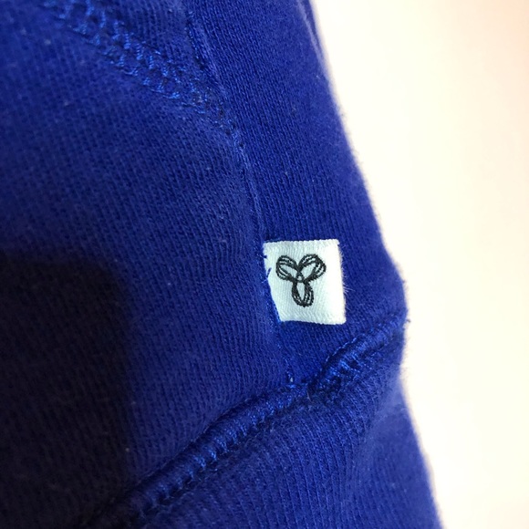 Aritzia TNA Zip-Up Hoodie | Size XS Royal Blue - Picture 2 of 10